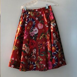 Never been worn spring floral skirt
